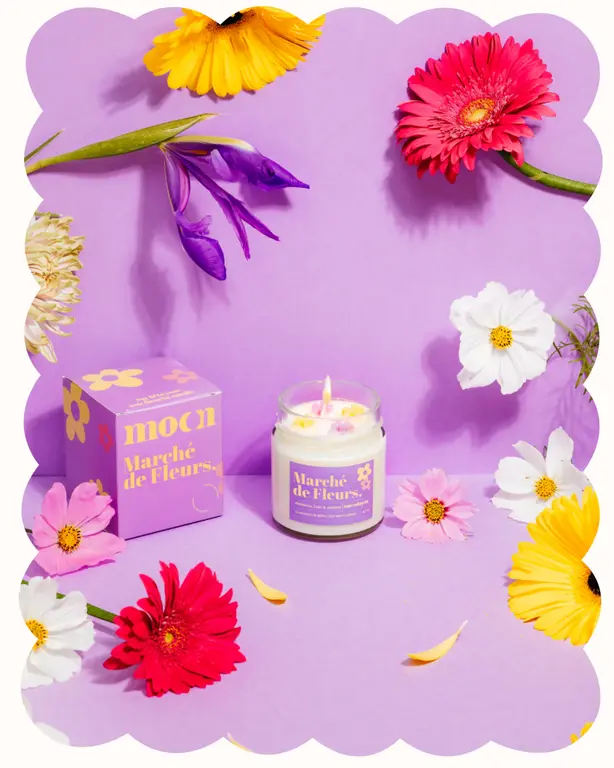 MOONDAY CHANDELLE - MARCHÉ DE FLEURS