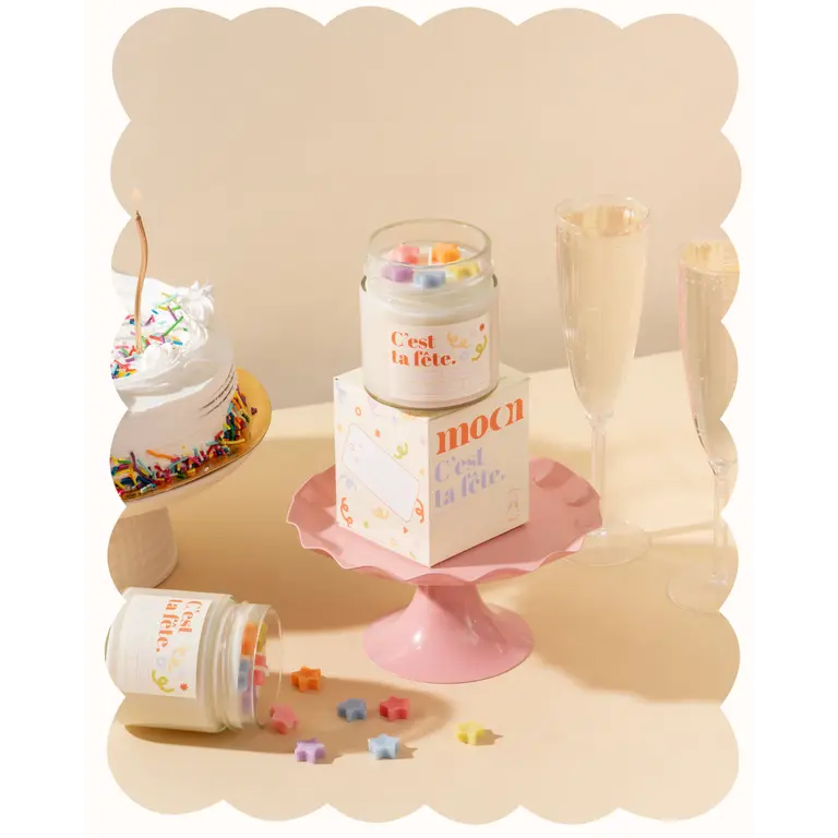 MOONDAY CANDLE - IT'S YOUR PARTY