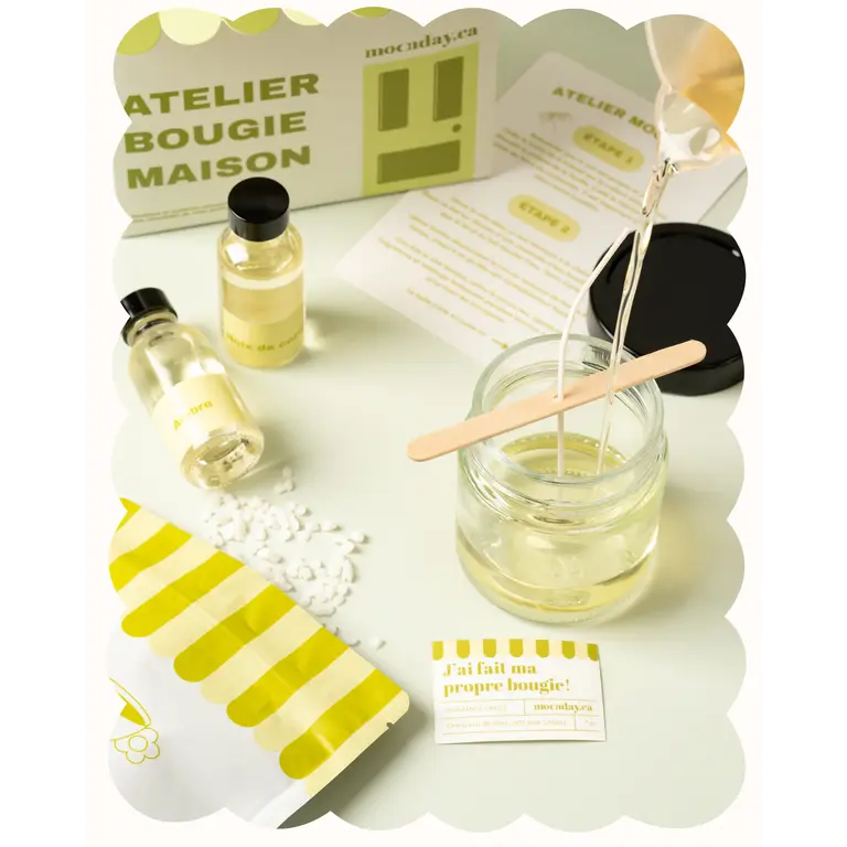 MOONDAY KIT DE FABRICATION DE CHANDELLE