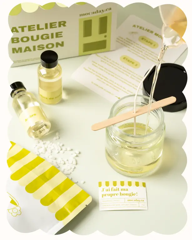 MOONDAY KIT DE FABRICATION DE CHANDELLE