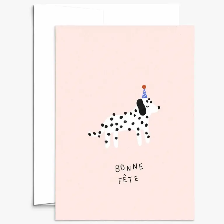 MIMI & AUGUST CARTE DE SOUHAITS - DALMATIEN