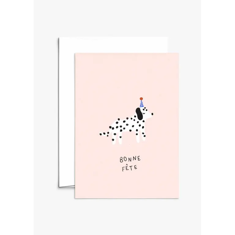 MIMI & AUGUST CARTE DE SOUHAITS - DALMATIEN