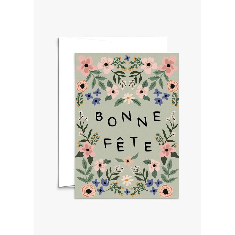 MIMI & AUGUST CARTE DE SOUHAITS - ANNIVERSAIRE JARDIN