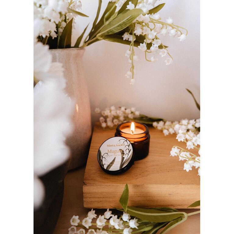MIMI & AUGUST SOY CANDLE - LILY OF THE VALLEY 2OZ