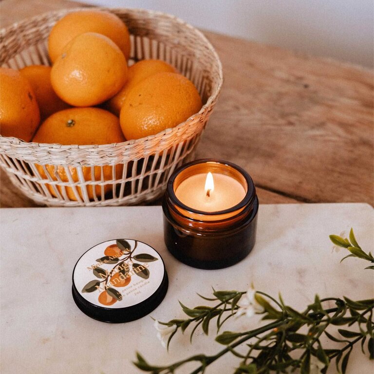 MIMI & AUGUST BOUGIE DE SOJA - MANGO MANDARINE