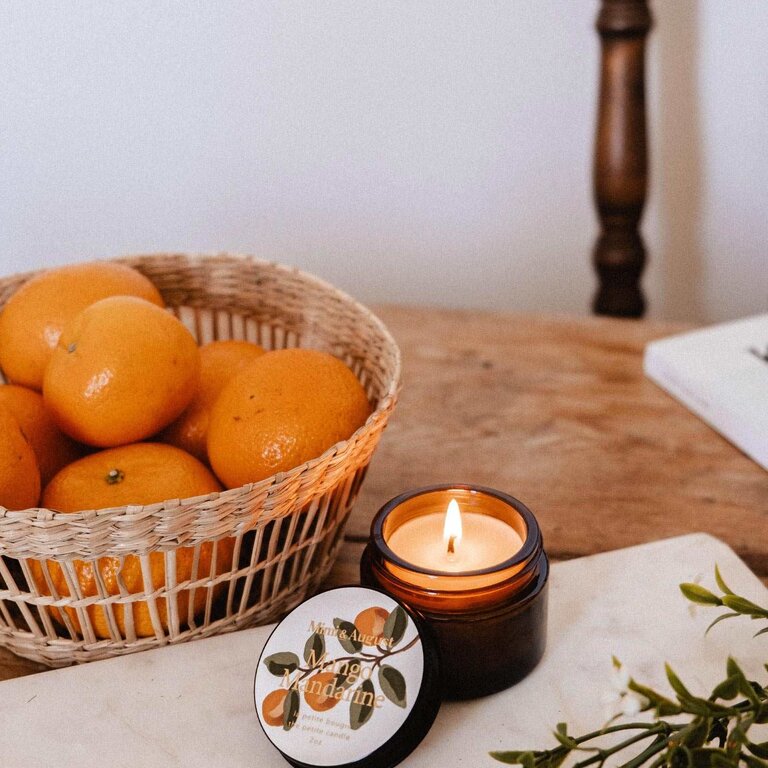 MIMI & AUGUST BOUGIE DE SOJA - MANGO MANDARINE