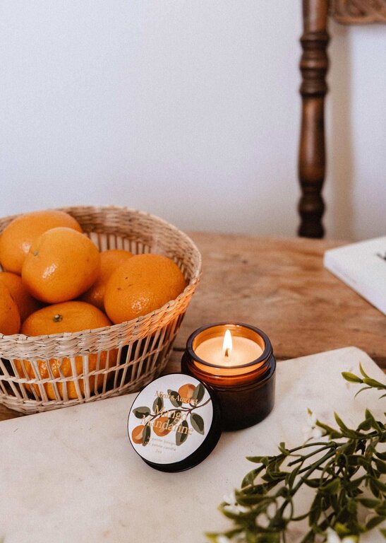 MIMI & AUGUST BOUGIE DE SOJA - MANGO MANDARINE