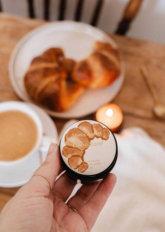 MIMI & AUGUST BOUGIE DE SOJA - CROISSANT