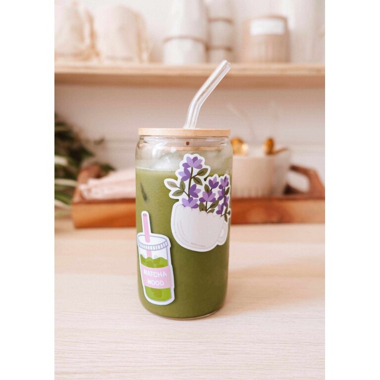MIMI & AUGUST AUTOCOLLANT EN VINYLE - MATCHA MOOD