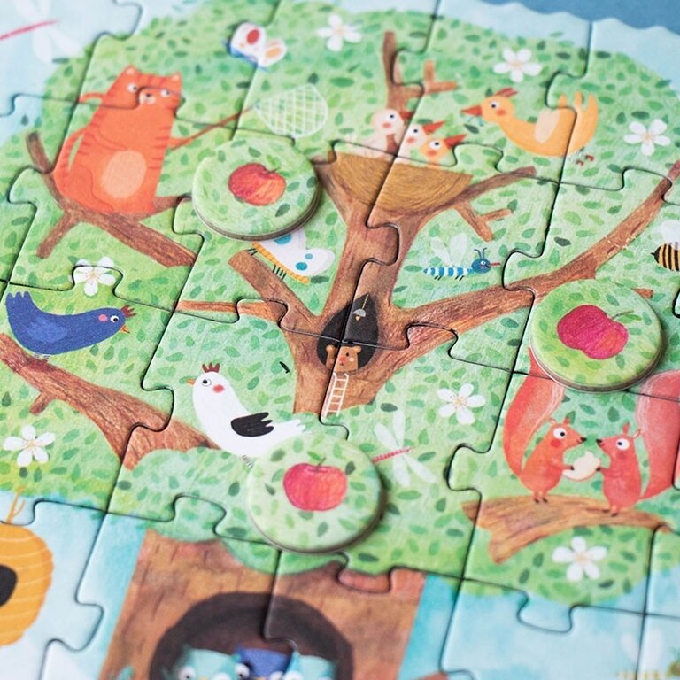 LONDJI PETIT PUZZLE CHERCHE ET TROUVE 36 PCS - POMMIER