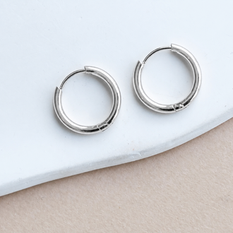 HORACE BOUCLES D'OREILLES LES PETITS HOOPS - ARGENT