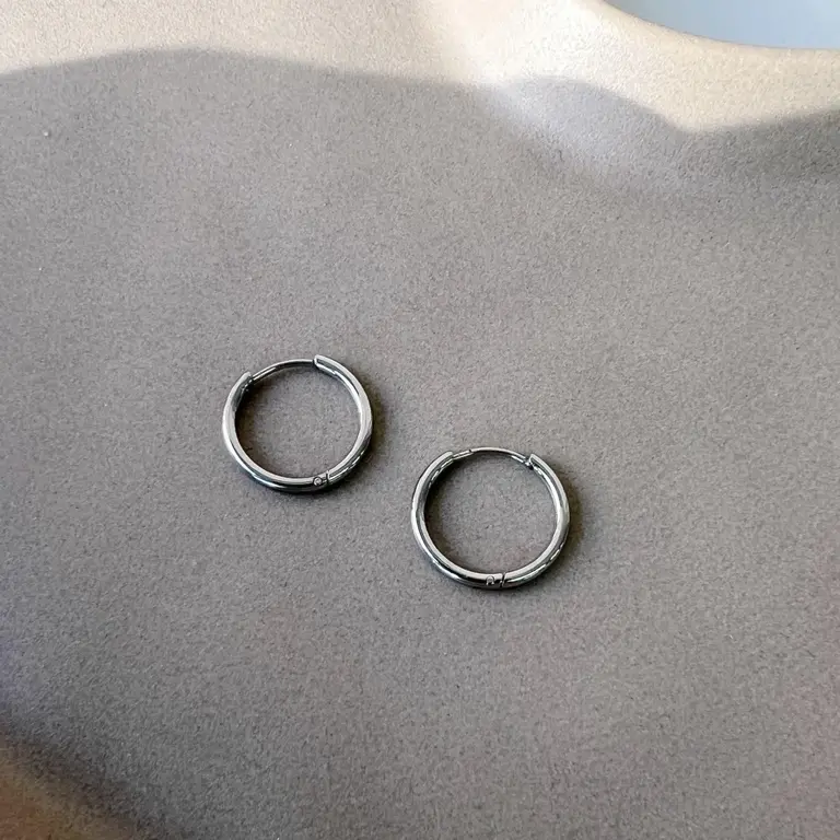 HORACE BOUCLES D'OREILLES LES PETITS HOOPS - ARGENT