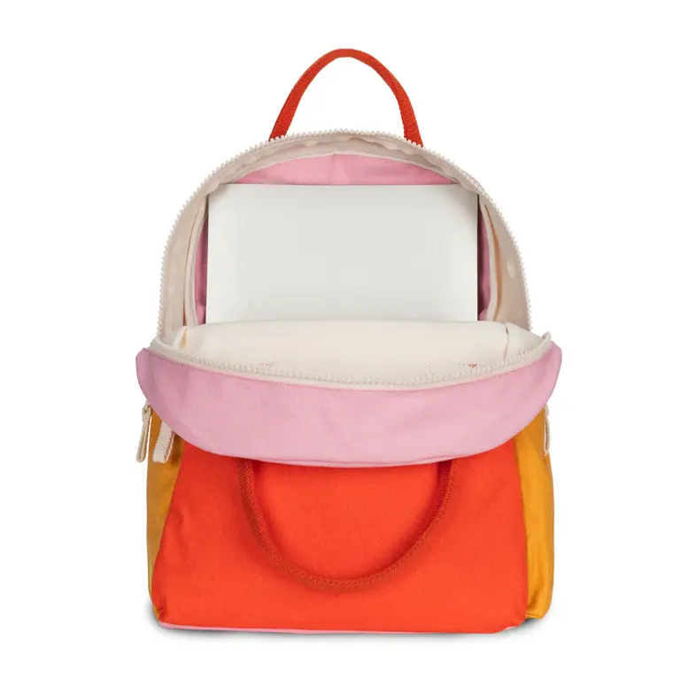 FLUF SAC À DOS JUNIOR - COQUELICOT ROSE