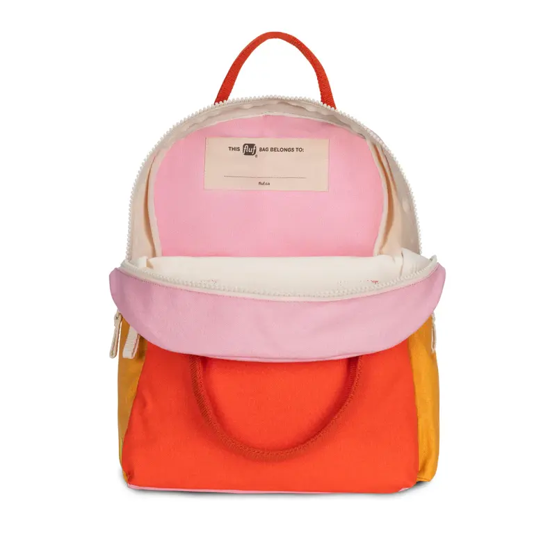 FLUF SAC À DOS JUNIOR - COQUELICOT ROSE