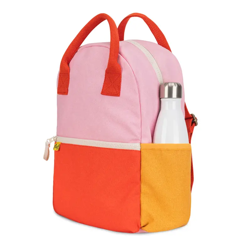 FLUF SAC À DOS JUNIOR - COQUELICOT ROSE