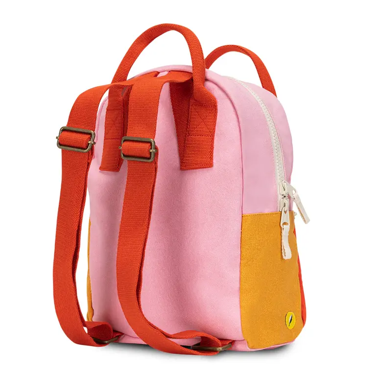FLUF SAC À DOS JUNIOR - COQUELICOT ROSE