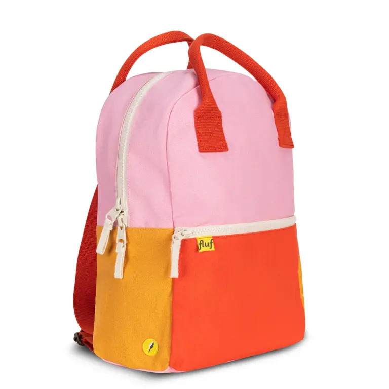 FLUF SAC À DOS JUNIOR - COQUELICOT ROSE