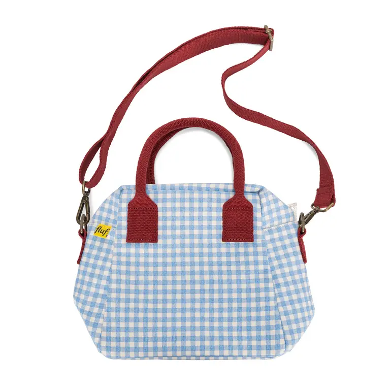 FLUF BOÎTE À LUNCH BANDOULIÈRE - GINGHAM SKY