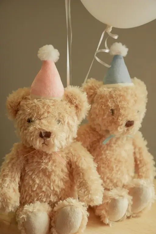 SNUGGLE BUNNIES PELUCHE - ARTHUR L'OURS DE FÊTE - FAIRY