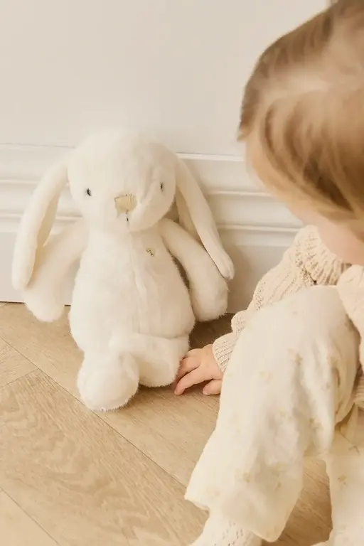 SNUGGLE BUNNIES PELUCHE PÉNÉLOPE LAPIN - MARSHMALLOW