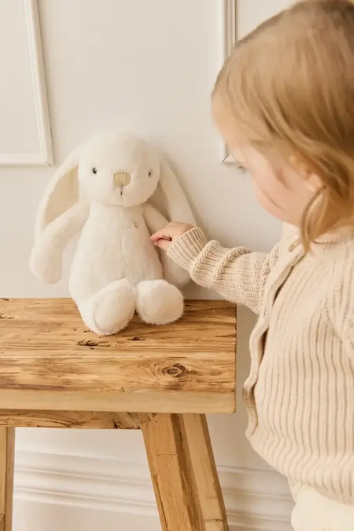 SNUGGLE BUNNIES PELUCHE PÉNÉLOPE LAPIN - MARSHMALLOW