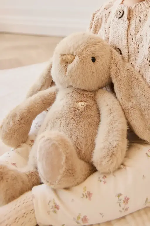 SNUGGLE BUNNIES PELUCHE PÉNÉLOPE LAPIN - CARAMEL