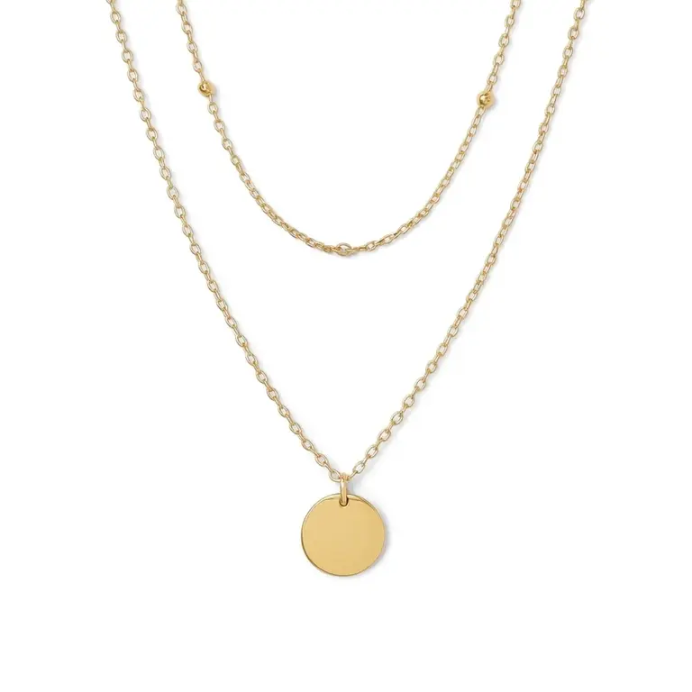 SUNNY SUNDAY COLLIER SUPERPOSÉ GABRIELLA - OR