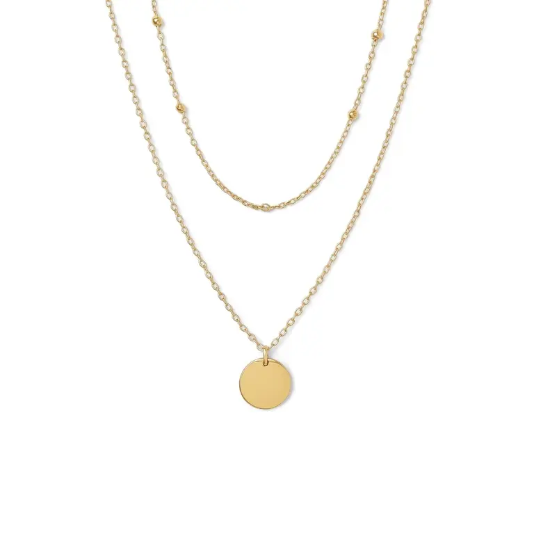 SUNNY SUNDAY COLLIER SUPERPOSÉ GABRIELLA - OR