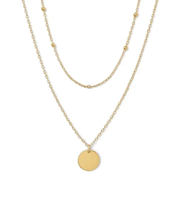 SUNNY SUNDAY COLLIER SUPERPOSÉ GABRIELLA - OR