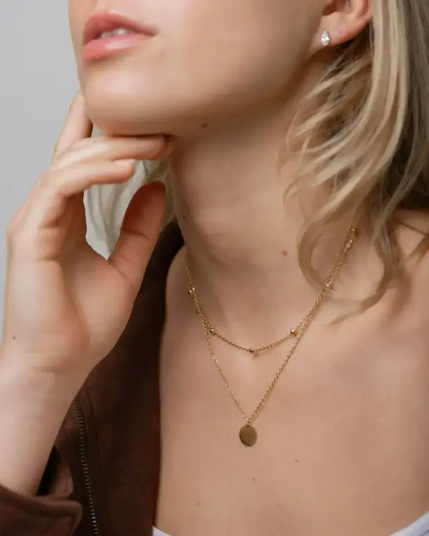 SUNNY SUNDAY COLLIER SUPERPOSÉ GABRIELLA - OR