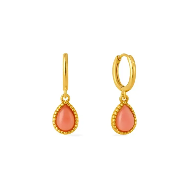 SUNNY SUNDAY BOUCLES D'OREILLES - POLLY ROSE - OR