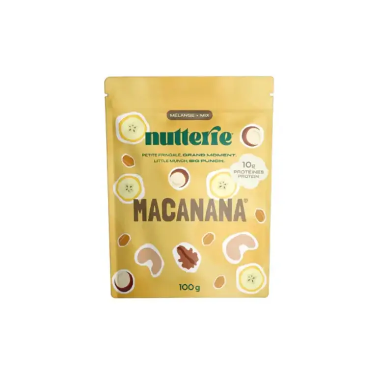 NUTTERIE SACHET COLLATION 100 GR - MÉLANGE MACANANA