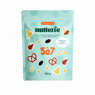 NUTTERIE SACHET COLLATION 100 GR - MÉLANGE 5 À 7