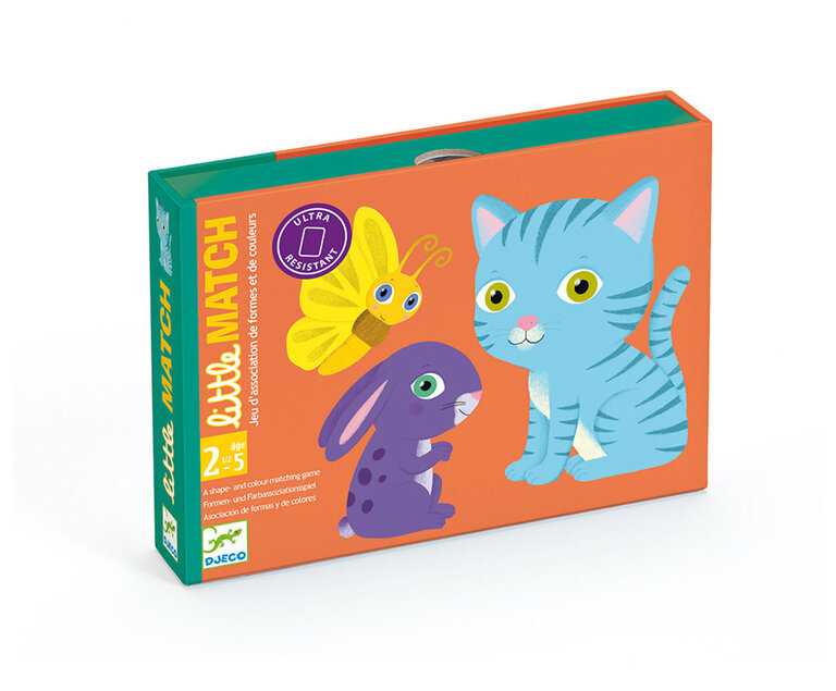 DJECO JEU DE CARTES - LITTLE MATCH