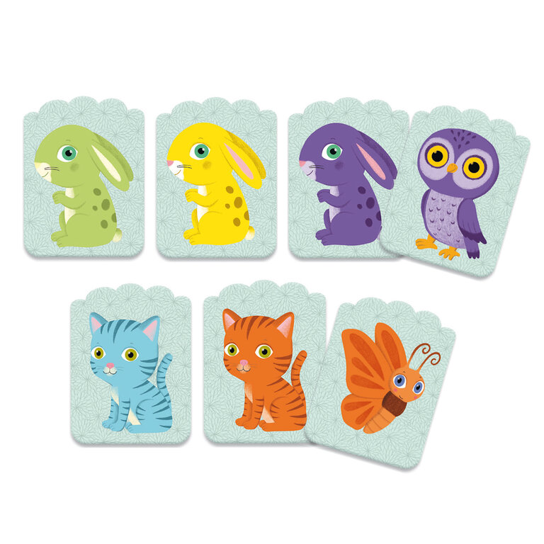 DJECO JEU DE CARTES - LITTLE MATCH