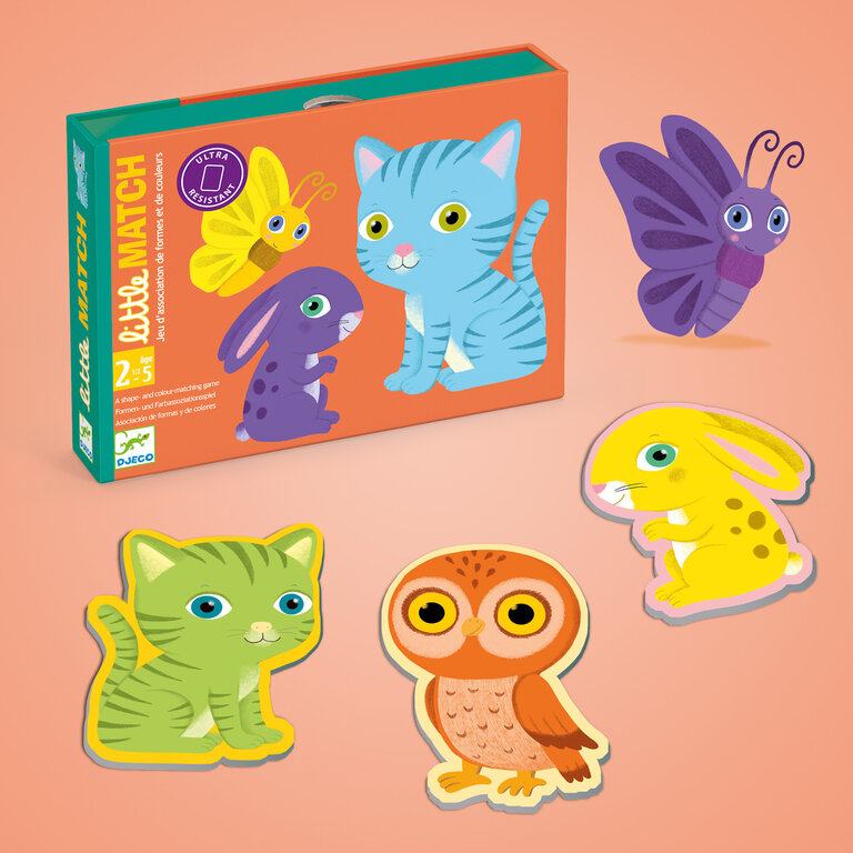 DJECO JEU DE CARTES - LITTLE MATCH