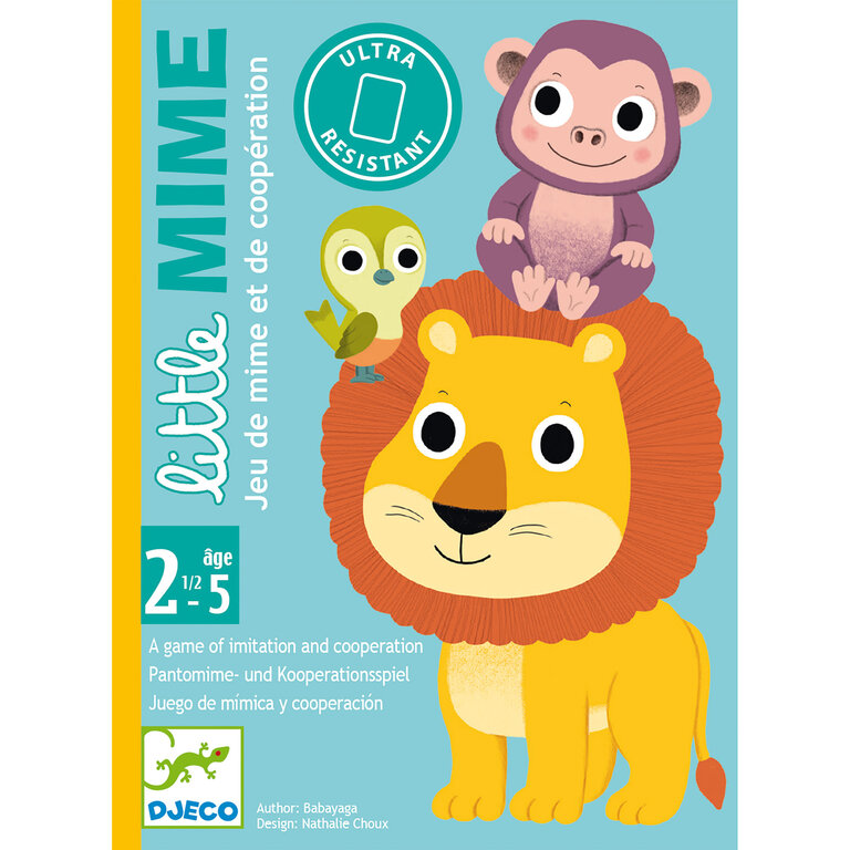 DJECO JEU DE CARTES -  LITTLE MIME