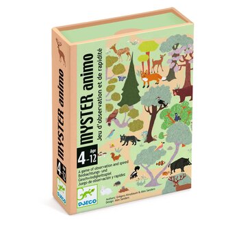 DJECO JEU DE CARTES - MYSTER ANIMO