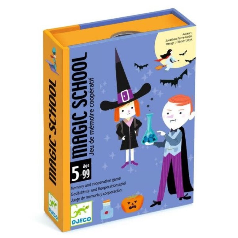 DJECO JEU DE CARTES - MAGIC SCHOOL