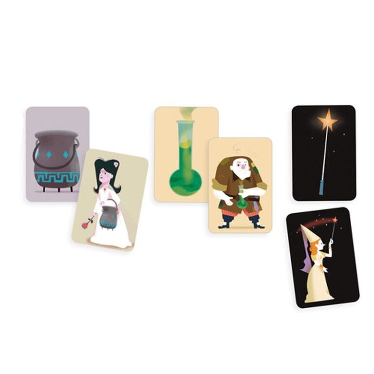 DJECO CARD GAME - MAGIC SCHOOL