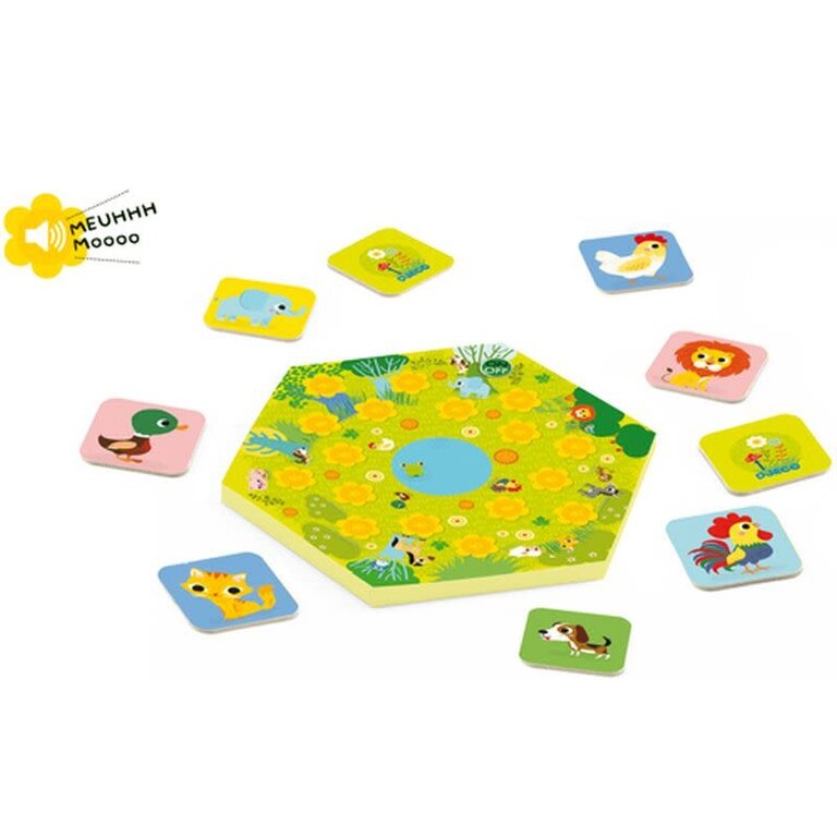 DJECO JEU DE MÉMOIRE - MÉMO MEUH