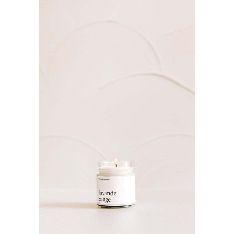 MARÉE CHANDELLE SOY CANDLE - LAVENDER AND SAGE