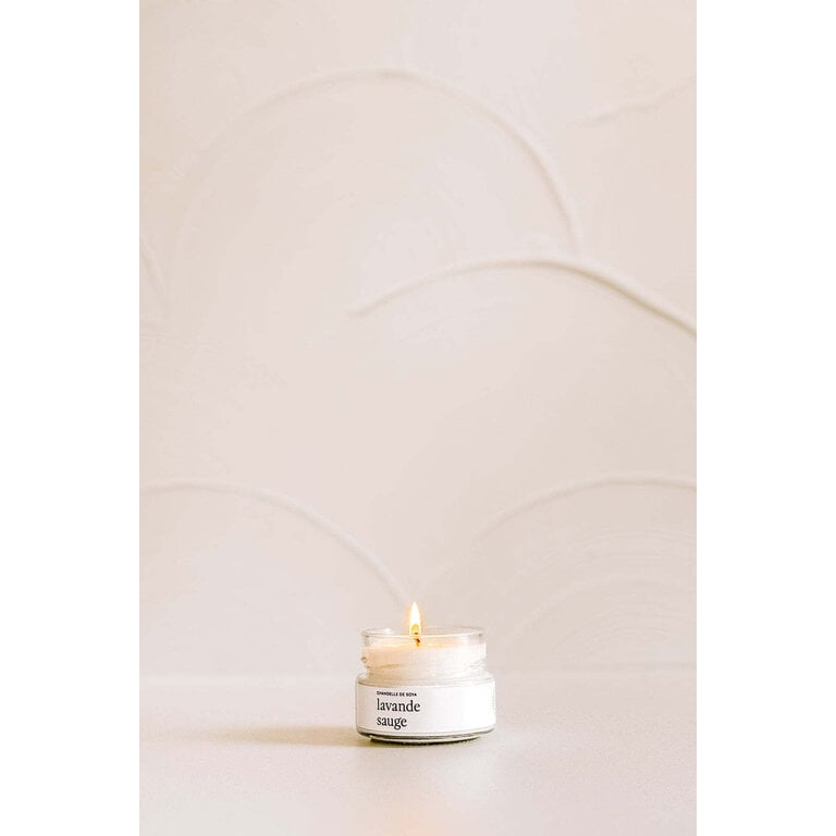 MARÉE CHANDELLE SOY CANDLE - LAVENDER AND SAGE