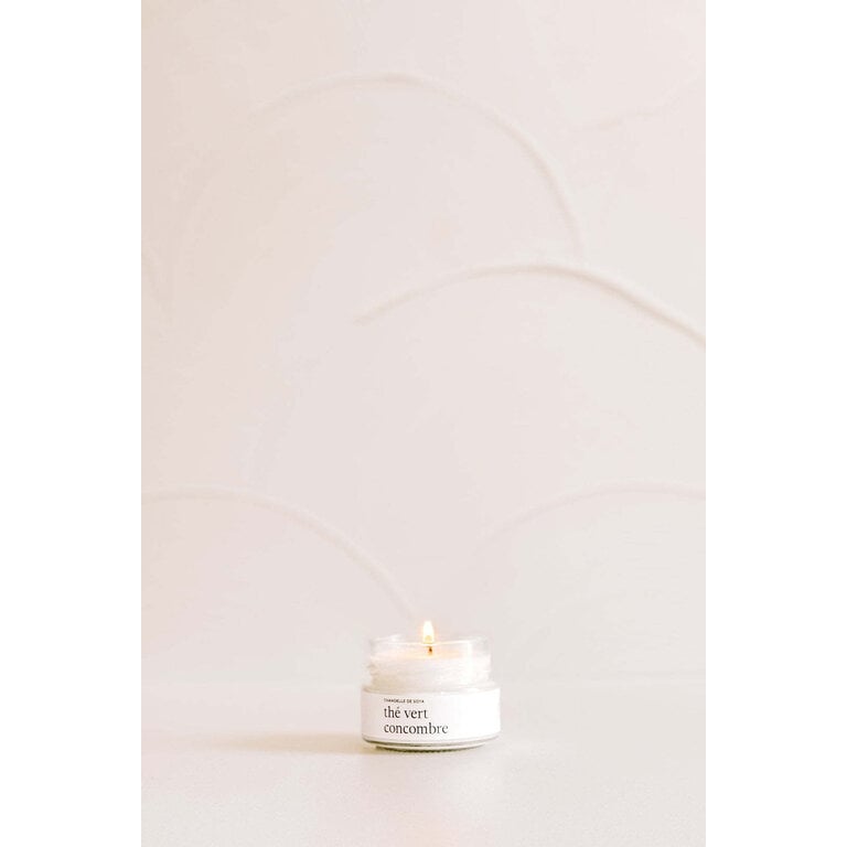 MARÉE CHANDELLE SOY CANDLE - GREEN TEA CUCUMBER