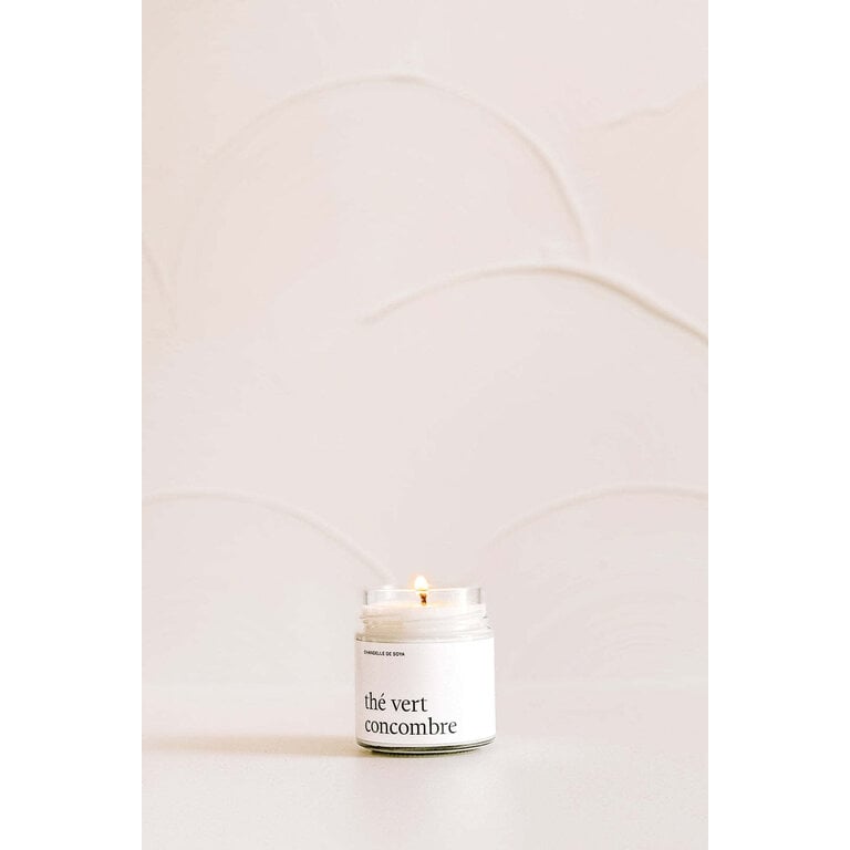 MARÉE CHANDELLE SOY CANDLE - GREEN TEA CUCUMBER