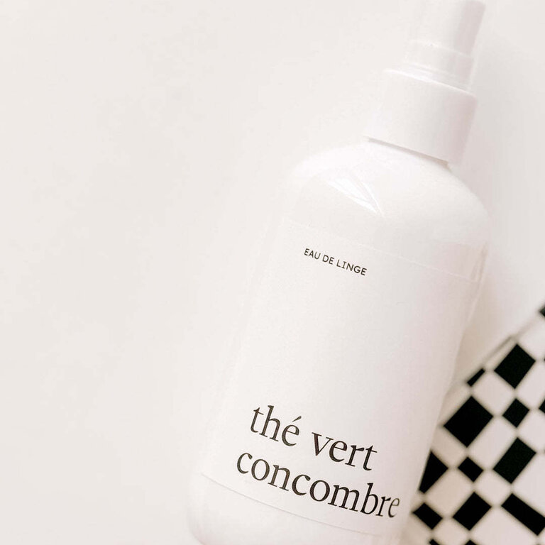 MARÉE CHANDELLE EAU DE LINGE - THÉ VERT CONCOMBRE
