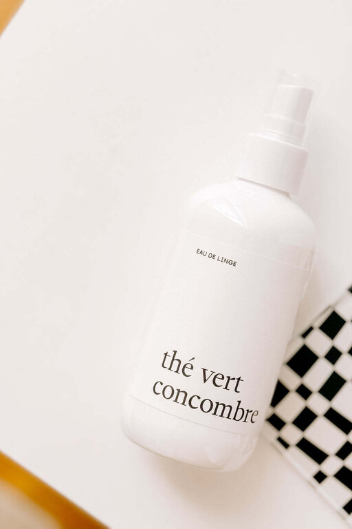 MARÉE CHANDELLE EAU DE LINGE - THÉ VERT CONCOMBRE