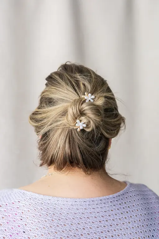 GIBOU ENSEMBLE DE 3 MINI PINCES - MARGUERITE