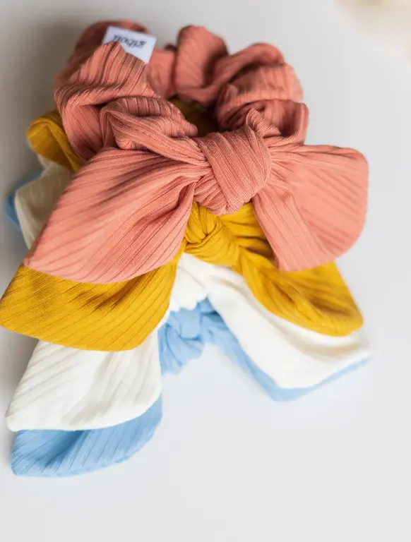 GIBOU CHOUCHOU BOUCLÉ EN BAMBOU - BLANC