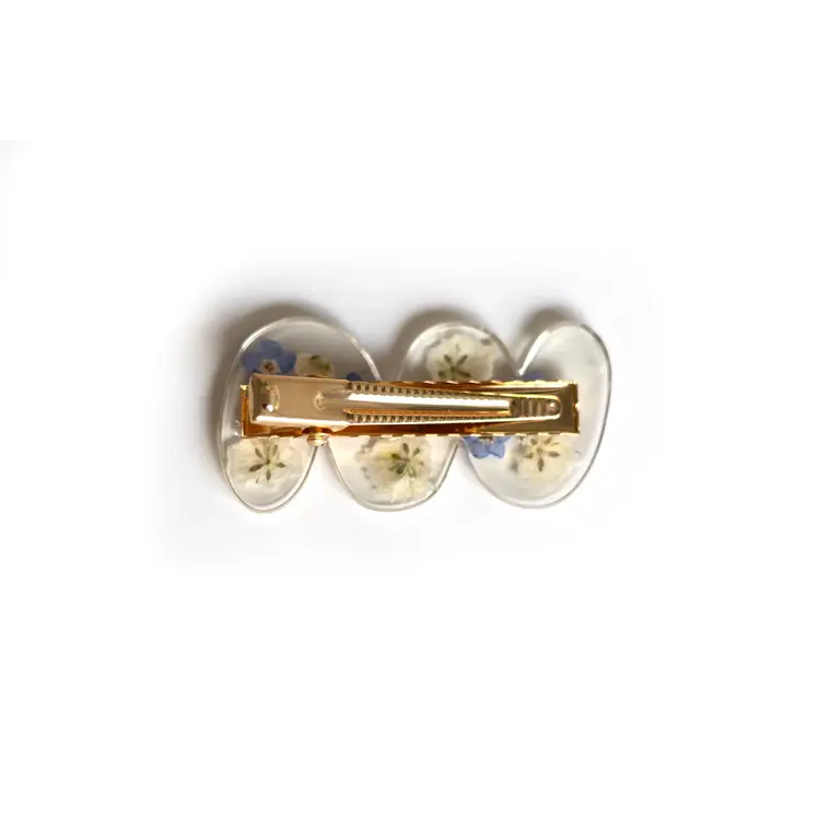 GIBOU WAVY CLIP WITH DRIED FLOWERS